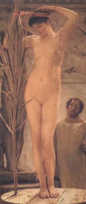 Alma-Tadema, Sir Lawrence The SculPtor's Model France oil painting art